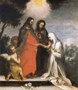 Francesco Vanni The marriage mistico of Holy Catalina of Sienna